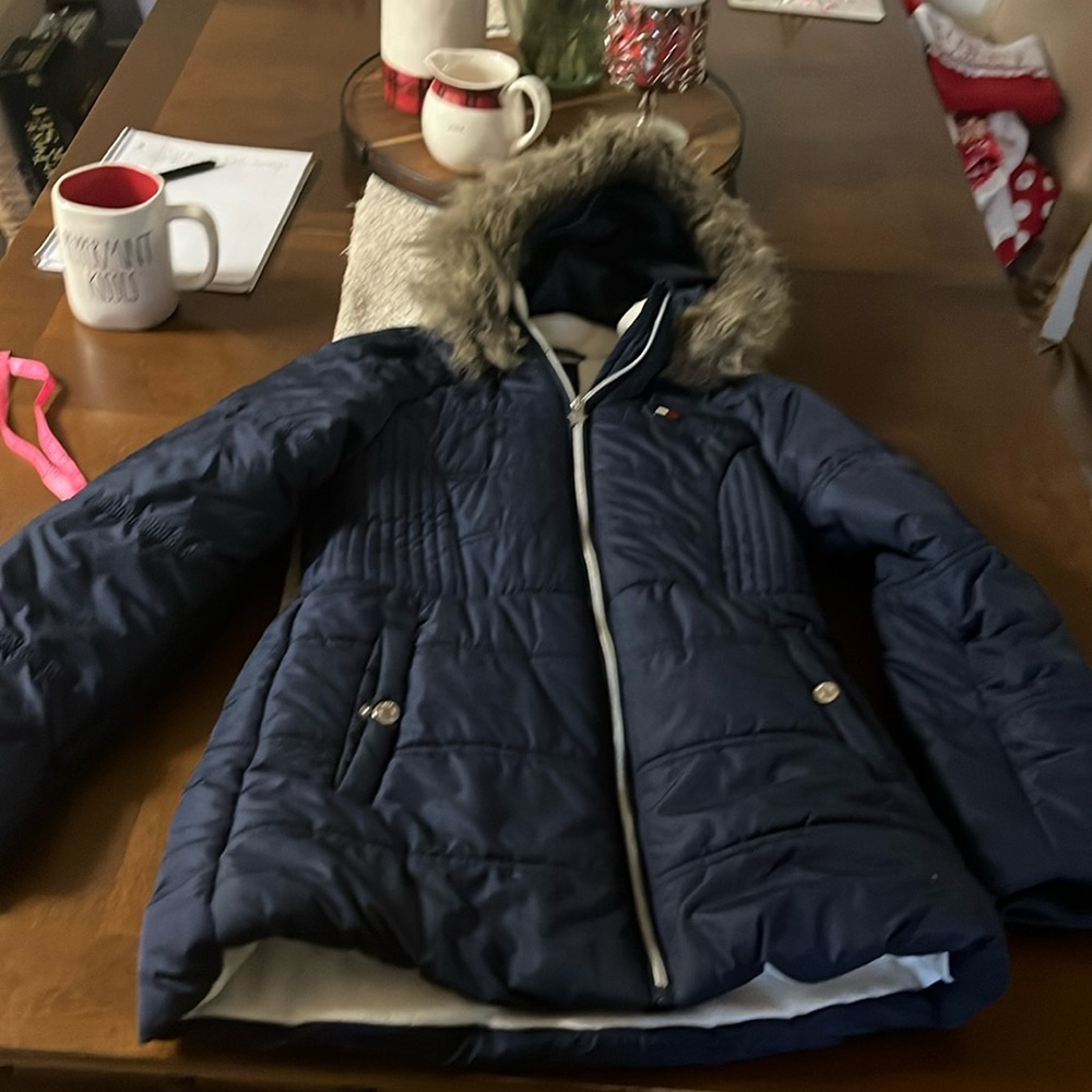 Puff Jacket Tommy Hilfiger kids 14/16 fits women XS/S